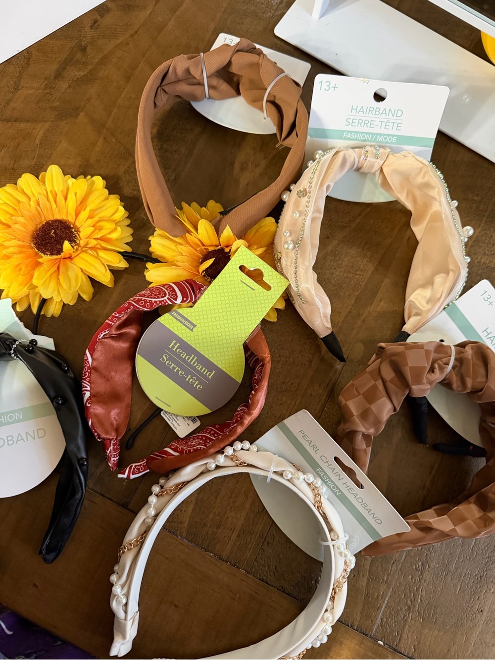 Lot of 8 headbands new boho fun womens girls headband lot new